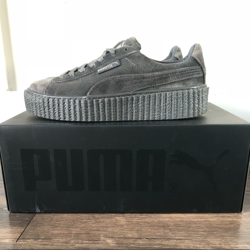 PUMA FENTY VELVET CREEPER “GLACIER GRAY”